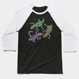 Gathering of Geckos Baseball T-Shirt